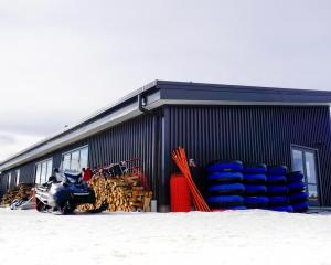 The completed base building at Snow Farm will officially be opened this month. PHOTO: SUPPLIED