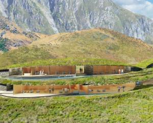 The proposed luxury lodge near Wanaka’s Damper Bay. Image: Supplied