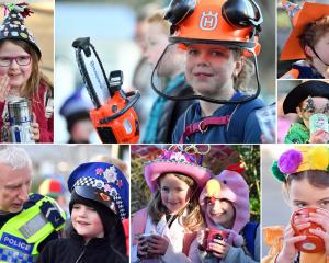 Wakari School pupils (clockwise from top left) Isobel Mccawghan, 7, Isaak Landreth, 9, Ollie...