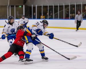 Wakatipu Wild captain Kellye Nelson in action earlier this year against Canterbury Inferno. PHOTO...