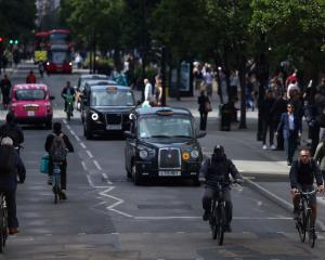 Oxford St in London. Photo: Reuters