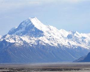 Aoraki/Mount Cook. File photo