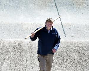 Dunedin BMX Club president Greg Shaw is frustrated by frequent damage caused at the Dunedin BMX...