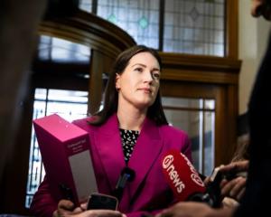 Workplace Relations and Safety Minister Brooke van Velden. Photo: RNZ 