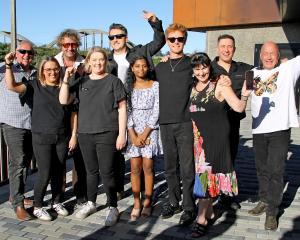 Minutes before heading on stage on Saturday, Six60 took a moment to celebrate with the team who...