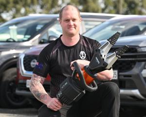 Team lead medic Will Hall and his fellow East Otago combined road-crash rescue team members...