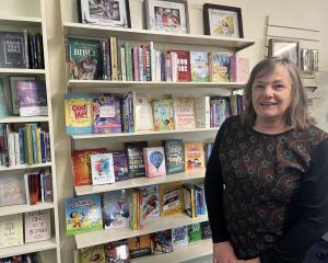 Lorraine Clark manages the newly opened Christian bookstore, Riverbooks. PHOTO: GERRIT DOPPENBERG