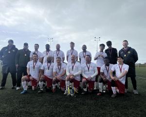 Edinburgh Cup winners Queens Park AFC. PHOTOS: SUPPLIED 