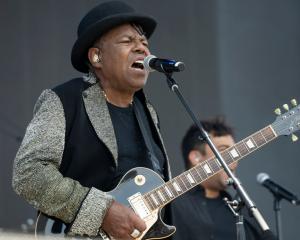 Tito Jackson of Jackson 5 and The Jacksons performs onstage during the Fool in Love Festival at...