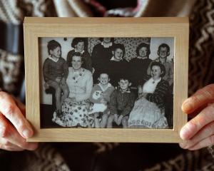 David*, a former Glendining home resident, pictured here in a group shot at the home, said there...