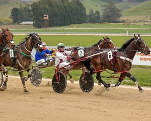 Blair Orange drives Republican Party to a win in the Group Three Hannon Memorial at Oamaru...