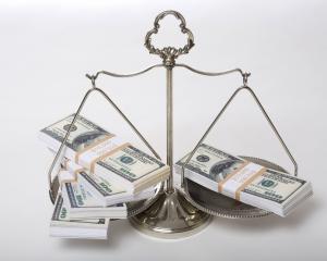 Balancing act -- does money equate to influence? PHOTO: GETTY IMAGES