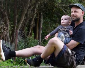 Matt Hunter, of Portobello, is running the Dunedin half marathon to raise money for the Starship...