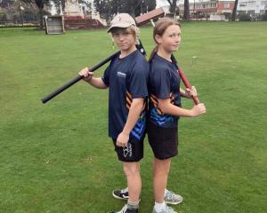 Max and Emma Philpott won a silver medal at the New Zealand Secondary Schools Croquet Tournament...