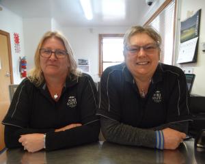 Alliance Group Butcher Shop staff Viki McLaren (left) and Lavina Stringer see out their last days...