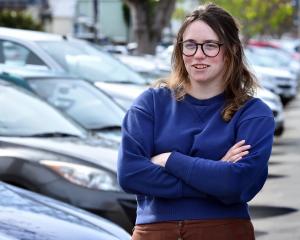 OUSA president Keegan Wells stands outside the McMillan Hockey Centre, where 18 carparks will be...