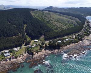 Residents want the speed limit on Shag Point’s main road reviewed. PHOTO: STEPHEN JAQUIERY