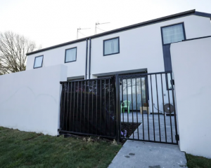 The social housing complex on Barrington Street, in the Christchurch suburb of Spreydon, where a...