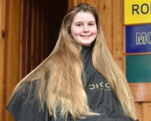 Adriana Roulston went through a range of emotions as her hair was cut to make a wig for the Child...