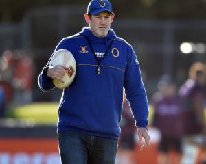 Otago Rugby coach Tom Donnelly. PHOTO:PETER MCINTOSH