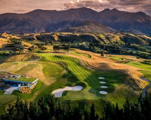 The Hills Golf Club, at Arrowtown, is set for major changes. PHOTO: AIRSWING MEDIA
