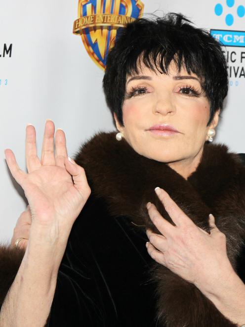 Liza Minnelli said earlier this year she wanted to downsize her life. Photo: Getty Images 