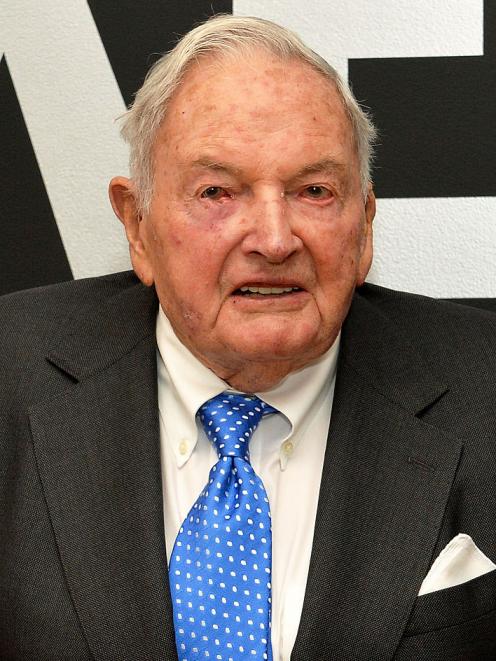 David Rockefeller. Photo: Getty Images  