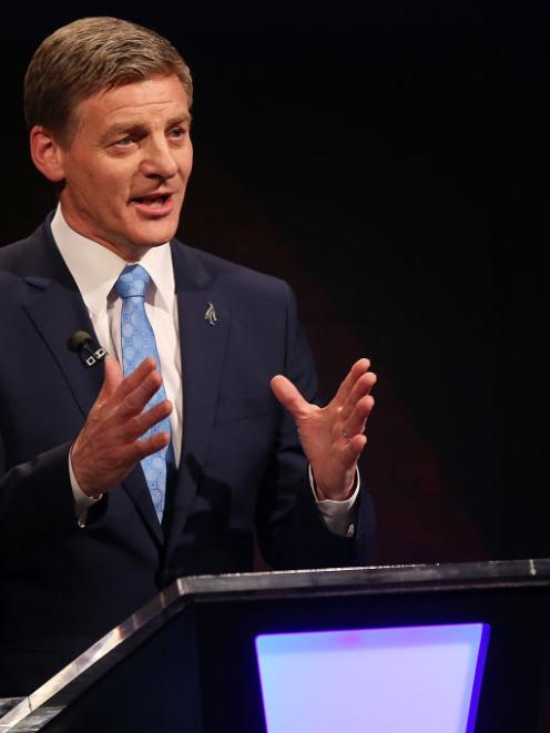 Bill English said National would reduce child poverty by 100,000 in the next two to three years...