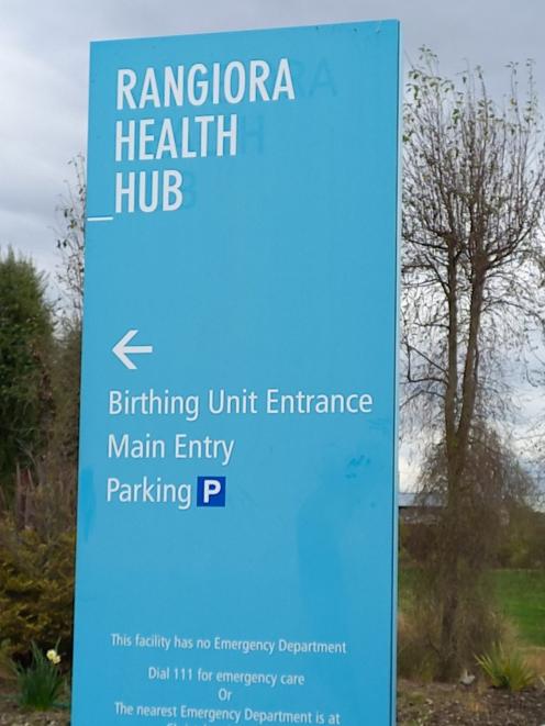 Respite care will no longer be offered at the Rangiora Health Hub. Photo: David Hill / North...