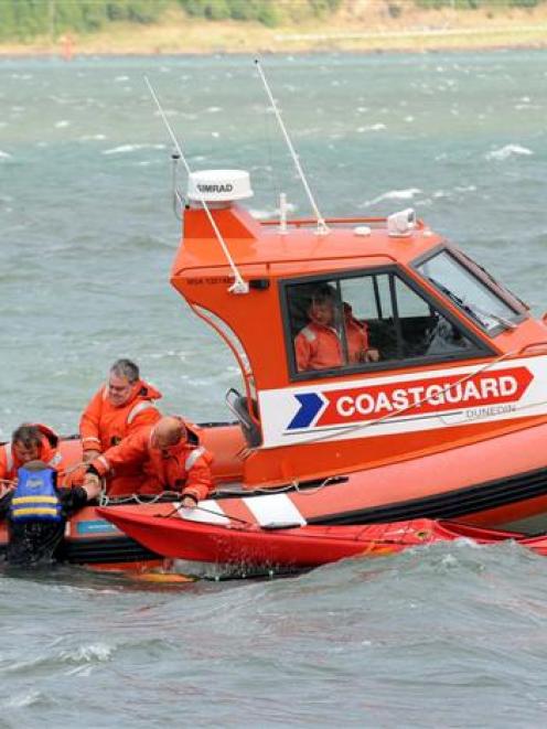 A 62-year-old Dunedin man is pulled from Otago Harbour after his kayak capsized near Company Bay...