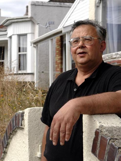 Dunedin property investor and Otago Property Investors Association president Cliff Seque stands...