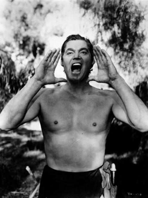 Johnny Weissmuller became famous as Tarzan. Photo supplied.