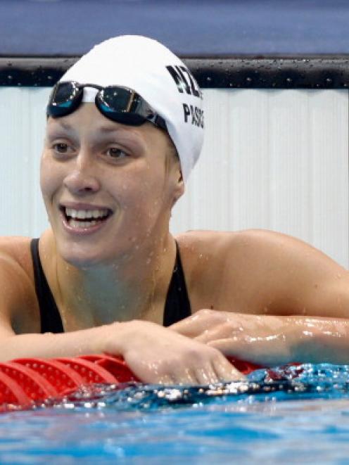 New Zealand swimmer Sophie Pascoe.