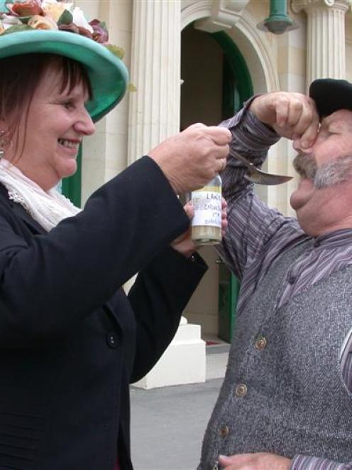 Oamaru's "Victorian domestic goddess", Marise Martin,  attempts to dose her husband Graeme...