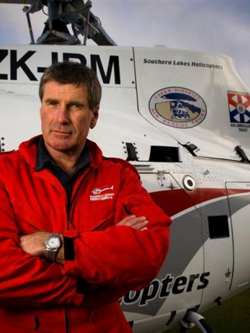 Southern Lakes Helicopters, Te Anau, director and chief pilot Richard "Hannibal" Hayes received...