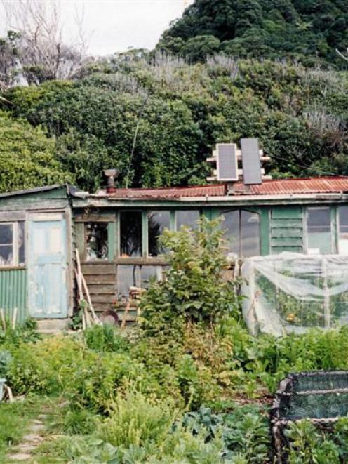 The Long family's home in remote south Westland. It has been extended as the family has grown....