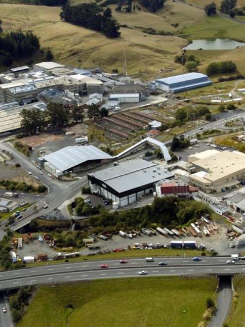 The site of the former Burnside freezing works, in Dunedin, which Auckland property developers...