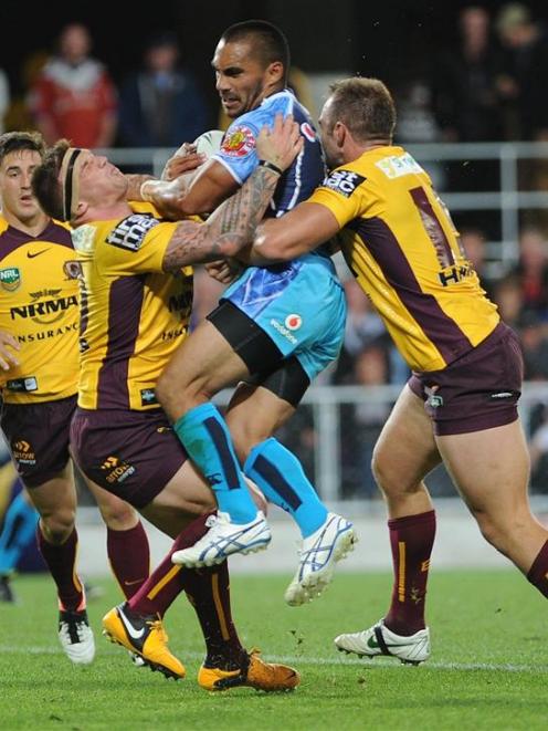 Warriors v Broncos at Forsyth Barr Stadium. Photo by Craig Baxter.