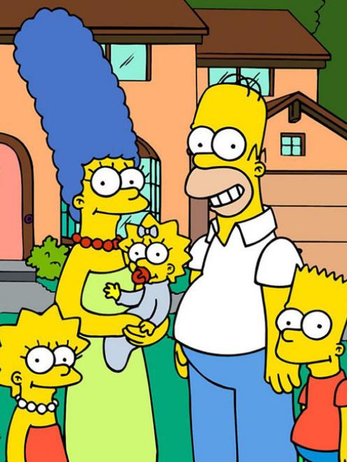 The Simpsons. Photo: Bang Showbiz