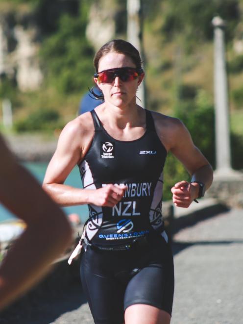 Southland’s Olivia Thornbury on her way to win the elite women’s open.