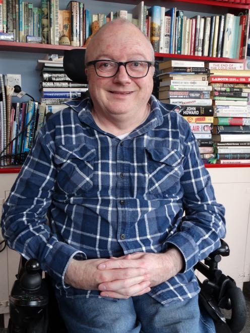 Disabled Persons Assembly co-ordinator Chris Ford. Photo: Brenda Harwood/The Star 