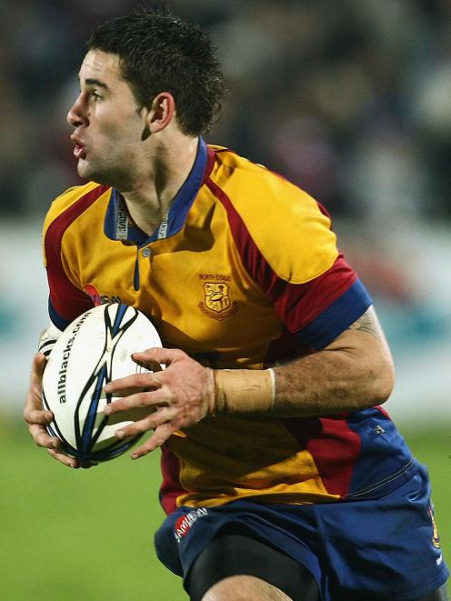 Billy Guyton in action for North Otago in 2010. Photo: Getty Images