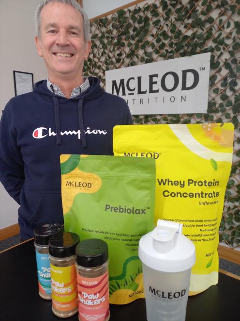 Dr Andrew McLeod has established a nutrition business in Oamaru where he grew up. PHOTO: SALLY RAE