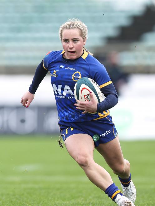 Otago Spirit winger Jamie Church scored a brace to help her side to victory. Photo: Getty Images