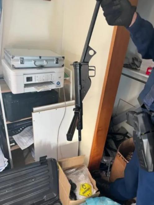 Police found loaded weapons unsafely stored at a Nelson area residence. Photo: Supplied / NZ Police