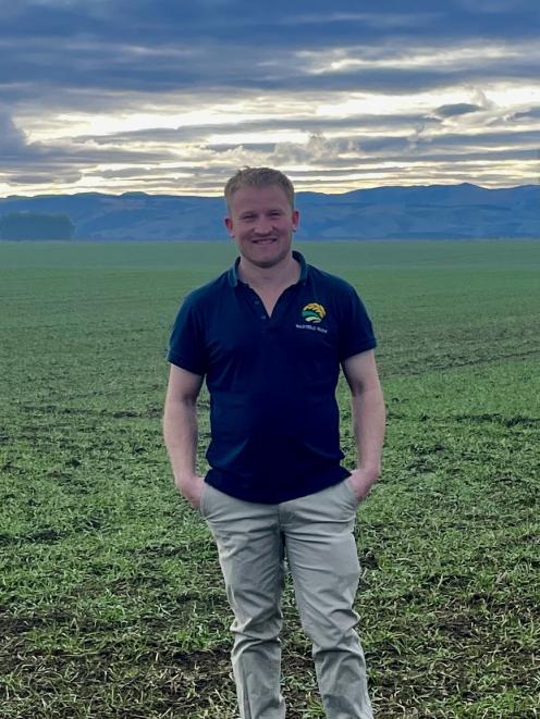 Riversdale farmer Scott Rome is the Arable Awards 2024 seed grower of the year. Photo: supplied