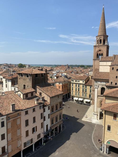 The centre of the northern Italian town of Mantua is a Unesco World Heritage site. PHOTOS:...