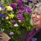 In November 2012, the Otago Rose Society’s then-president Maureen Viggo with a bunch of her ...