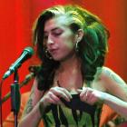 Amy Winehouse performs during her concert in Belgrade, Serbia at the weekend. (AP Photo)