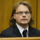 Clayton Weatherston in the dock for sentencing at the Christchurch High Court. Credit:NZPA /...